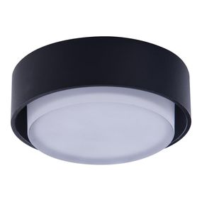 Azzardo AZ4389 - LED Kúpeľňové podhľadové svietidlo KASTORIA 7W/230V IP44 čierna