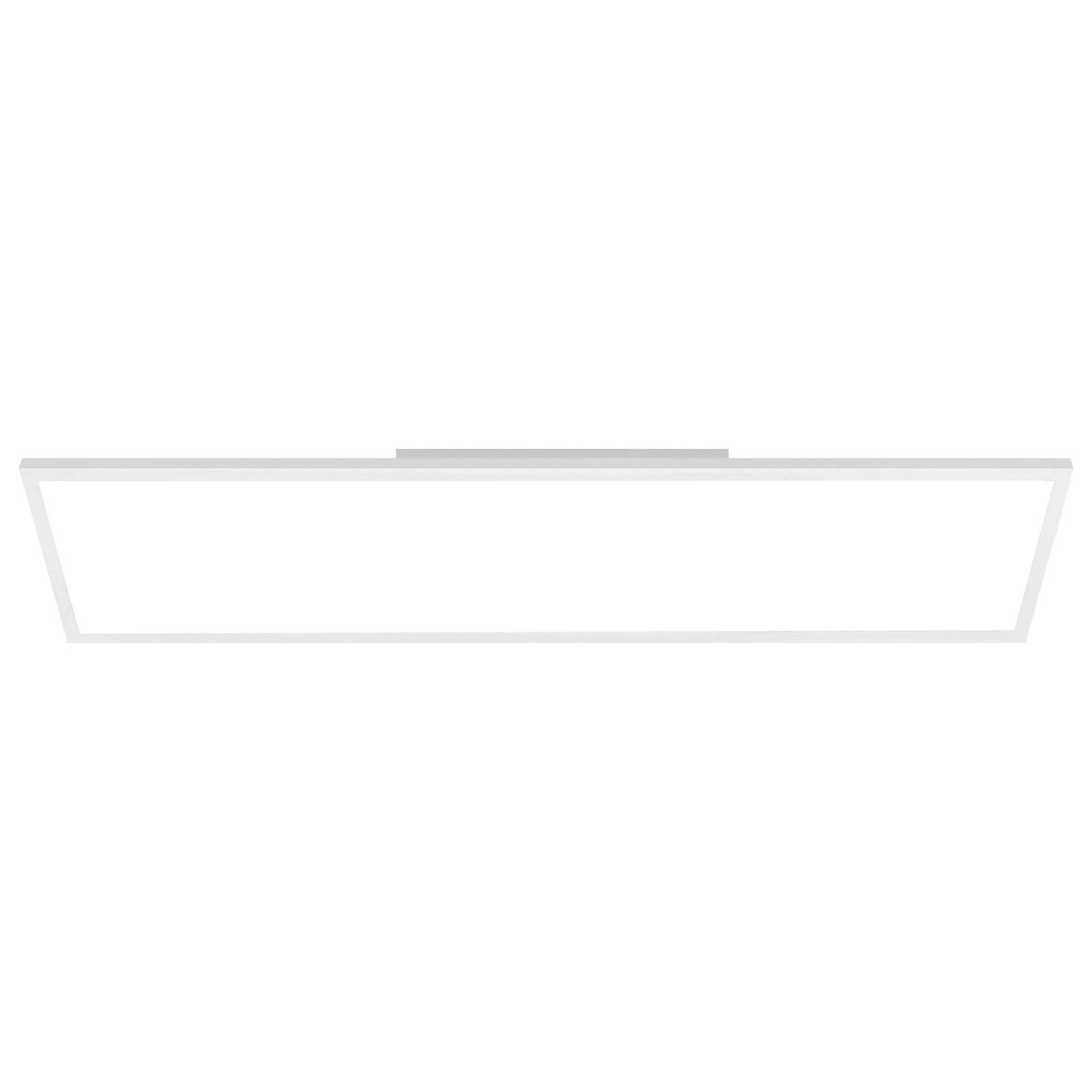 Lindby Lamin LED panel obdĺžnik biela 80 cm, Obývacia izba / jedáleň, hliník, plast, 41W, P: 80 cm, L: 40 cm, K: 5cm
