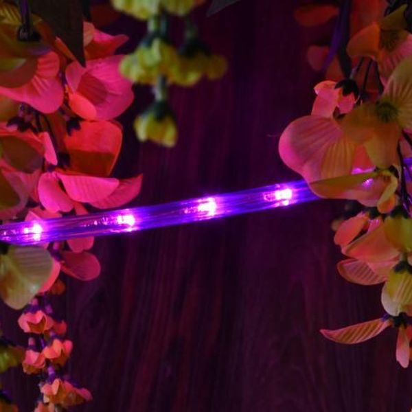 Nexos 28839 LED svetelný kábel 10 m - ružová, 240 diód