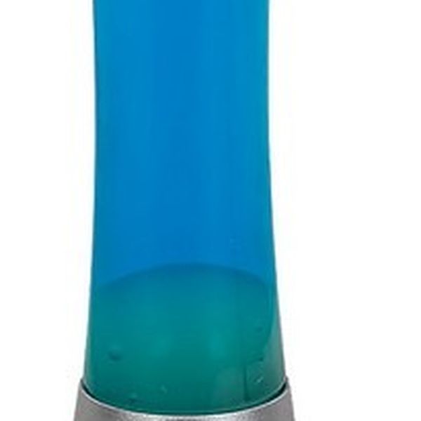 Rabalux 7029 Minka stolné lávové svietidlo 1x20W | GY6,35 - strieborná, modrá