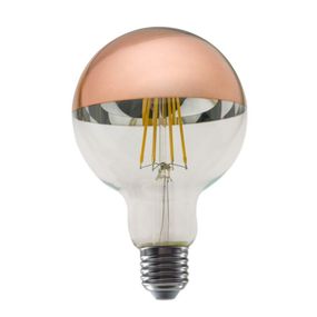 ACA Lighting LED FILAMENT E27 DIM G95 červená zlatá 8W 2700K 230V 900lm RA80 PALA958WWDIMRG