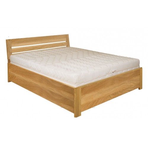 Manželská posteľ 160 cm LK 296 (s roštom a úl. priestorom)