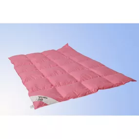 Termop paplón Classic 140x200 cm letný ružový perie/páper