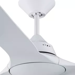 Beacon Lighting Stropný ventilátor Mariner, biely, bez svetla, Obývacia izba / jedáleň, plast, K: 34.5cm
