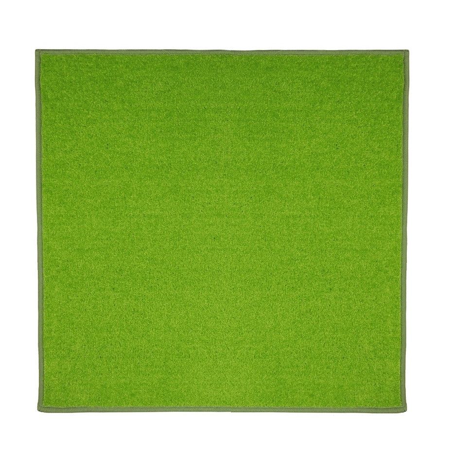 Vopi koberce Kusový koberec Eton 41 zelený štvorec - 60x60 cm