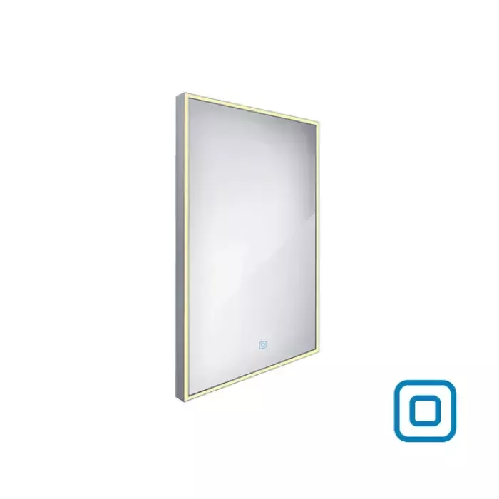 Nimco zrkadlo LED senzor 500 x 700 Model 13000 hliníkový rám ZP 13001V ZP 13001V