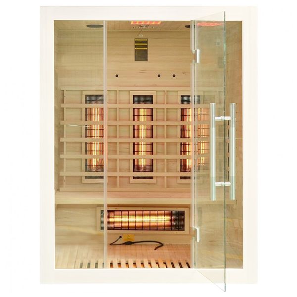 M-SPA - Infračervená sauna biela 150 x 120 x 190 cm