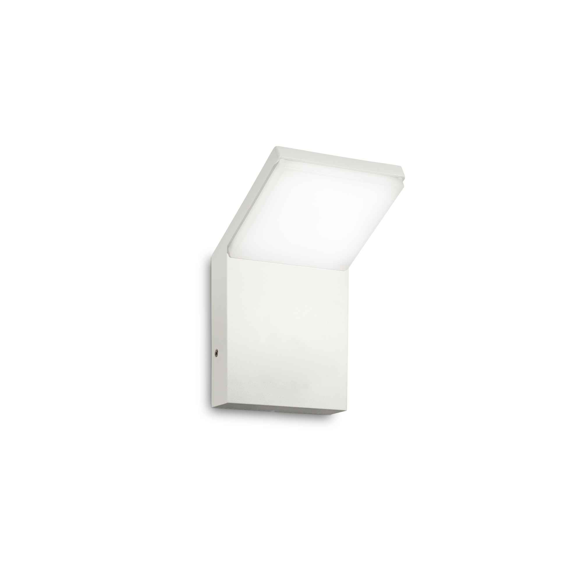 Exteriérové nástenné svietidlo Ideal lux 221502 STYLE AP1 BIANCO 1xLED 9W/680lm 4000K biela IP54