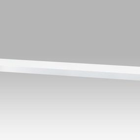 Autronic -  Polička nástenná 120 cm, MDF, biely mat, baleno v ochranej fólii - P-002 WT2