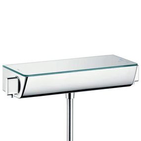 Hansgrohe Ecostat Select - Termostatická sprchová batéria, biela/chróm 13111400