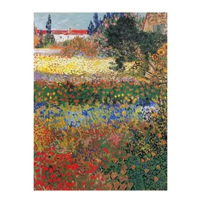 Reprodukcia obrazu Vincent van Gogh - Flower Garden, 60 x 45 cm