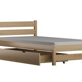 Detská posteľ z masívu KARAS - 180x80 cm