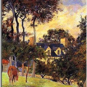 White house Obraz Paul Gauguin zs17278