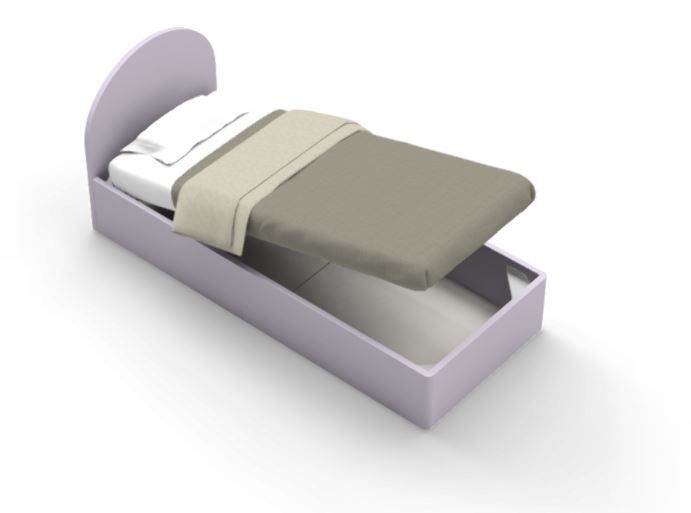 NIDI - Detská posteľ IGLOO s úložným priestorom