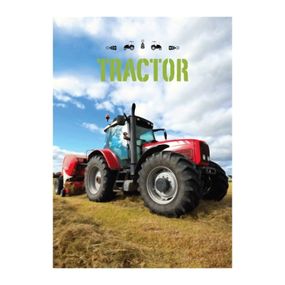 BrandMac · Fleecová deka Červený traktor - 100 x 140 cm