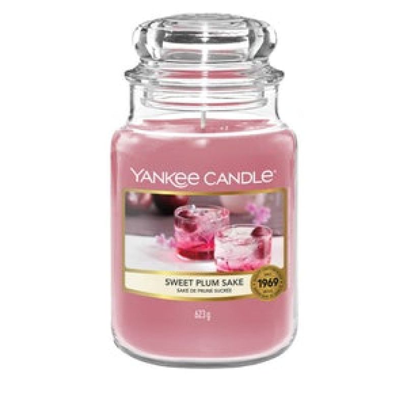 YANKEE CANDLE 1632335E SWEET PLUM SAKE VELKA SVIECKA