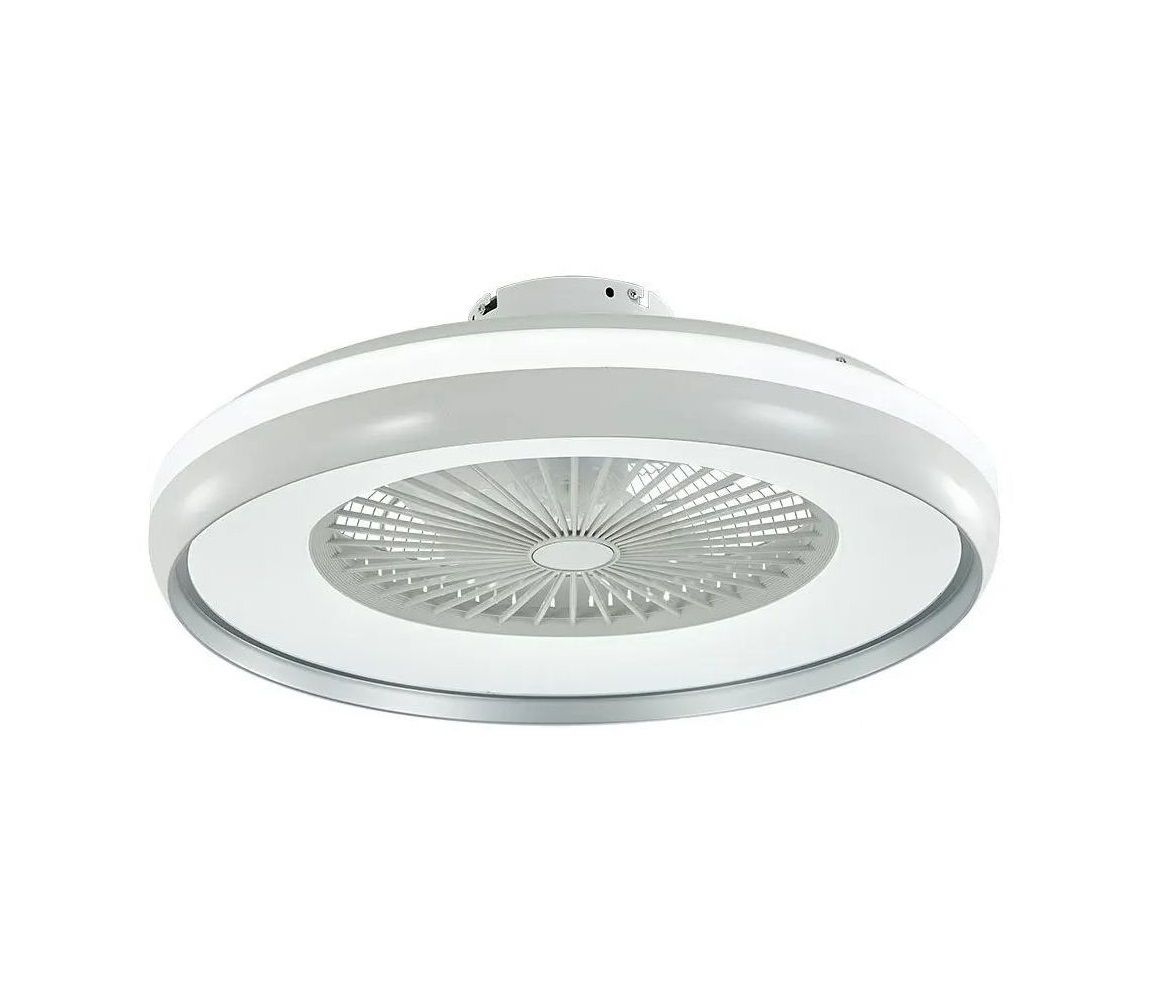 LED Stropné svietidlo s ventilátorom LED/45W/230V 3000/4000/6500K šedá