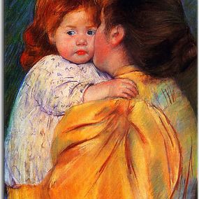 Mary Cassatt Obraz Maternal Kiss zs17628