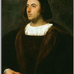 Tizian obraz - Portrait of Jacopo Sannazaro zs18320