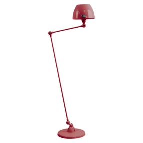 Jieldé Aicler AIC833 stojaca lampa 80+30cm burgund, Obývacia izba / jedáleň, hliník, oceľ, E14, 25W, K: 122cm