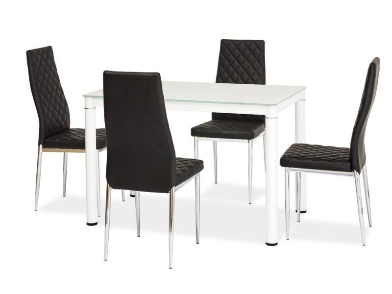 Jedálenský stôl Galant (biela) (pre 4 osoby)