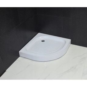 Sprchová vanička MEXEN RIO biela, 90 X 90 X 14 cm + sifón