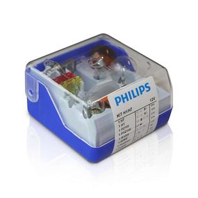 Philips 55007SKKM - Sada náhradných autožiaroviek H7/H1 12V