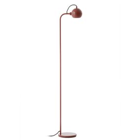 FRANDSEN Ball Single stojaca lampa, červená, Obývacia izba / jedáleň, kov, E14, 25W, L: 20 cm, K: 139.5cm