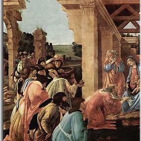 Botticelli obraz - Adoration of the Magi 3 zs17295