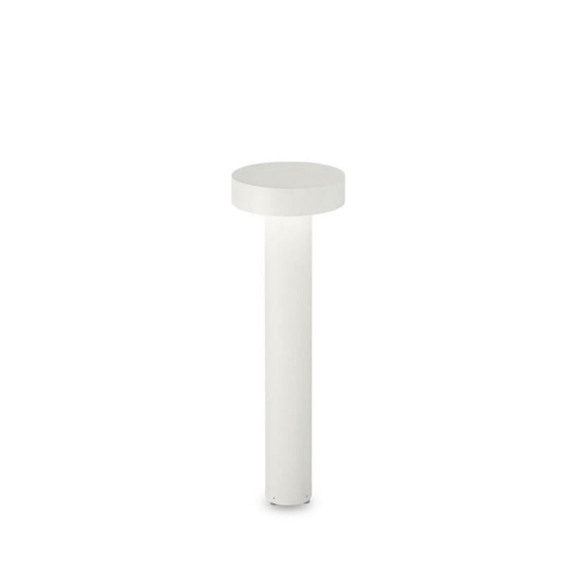 Venkovní sloupkové svítidlo Ideal Lux Tesla PT4 Small bianco 153209 bílé 60cm IP44