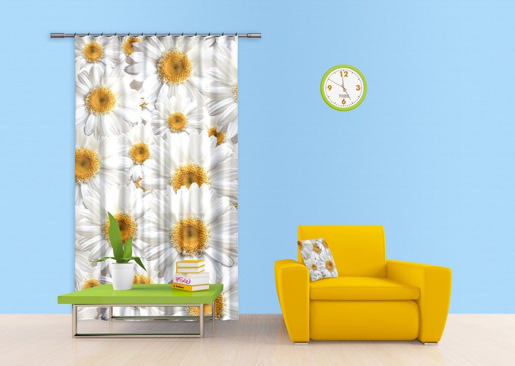 FCP L 6524 AG Design textilný foto záves obrazový Flowers - Kvety FCPL 6524, veľkosť 140 x 245 cm