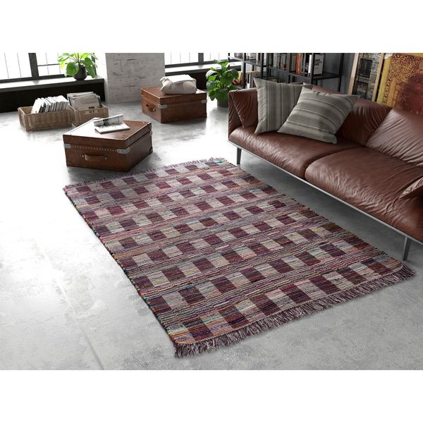 Červený koberec 220x150 cm Recraft - Universal