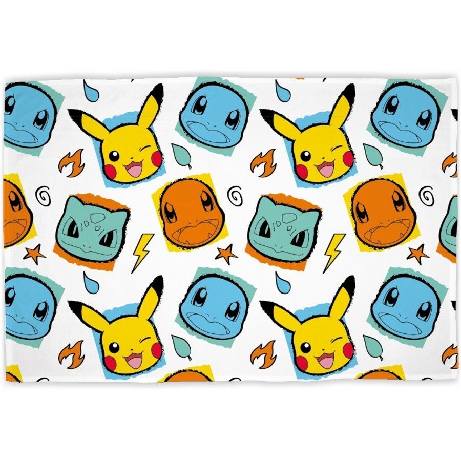 Halantex · Fleecová deka Pokémoni - Polar fleece - 100 x 150 cm