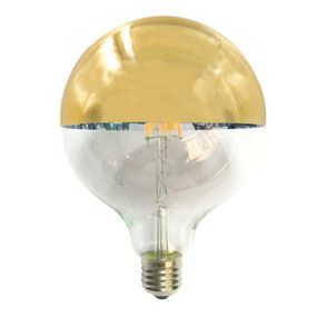 ACA LED GLOBE G125 6W Filament zlatý vrchlík 2700K E27 GLOBE1256WWDIMGN