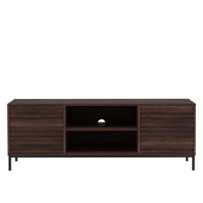 TV stolík v dekore orecha v prírodnej farbe 140x50 cm Celine - Støraa