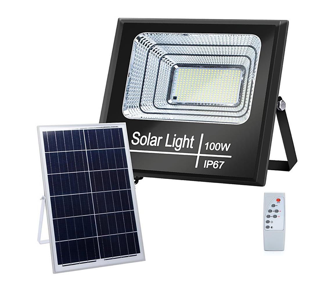 Aigostar - LED Stmievateľný solárny reflektor LED/100W/3,2V IP67 + DO