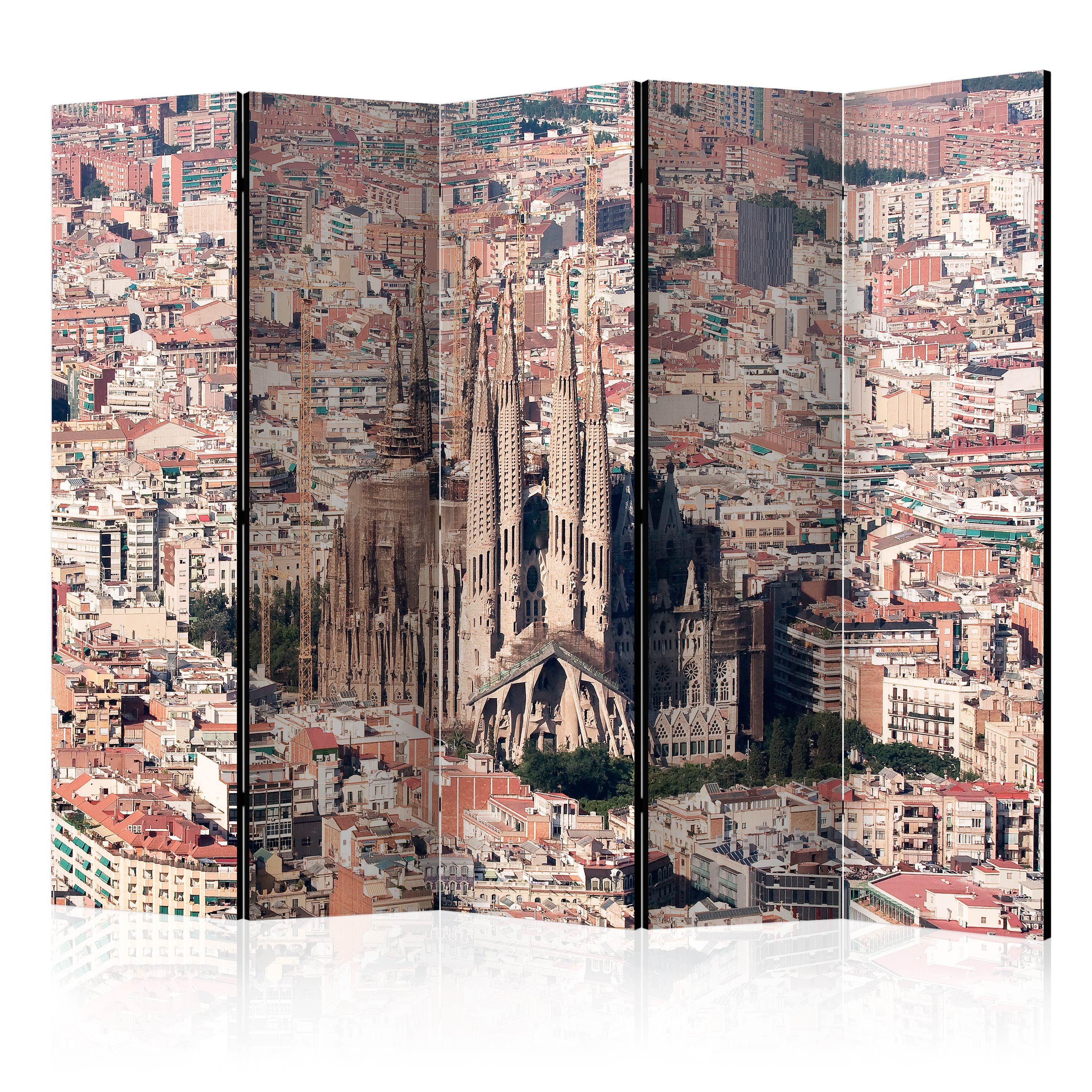 Artgeist Paraván - Heart of Barcelona II [Room Dividers]