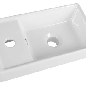 Aqualine DD4022 keramické umývadlo 40x22x8 cm