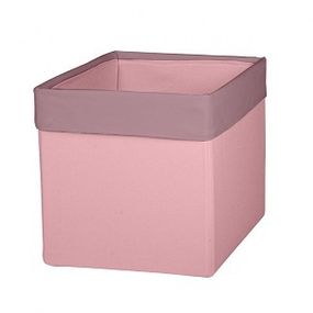 Úložný textilný box - ružová