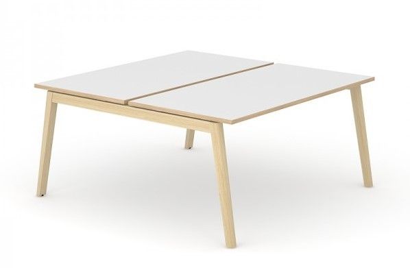 NARBUTAS - Pracovný stôl NOVA WOOD z laminátu 120x144 cm