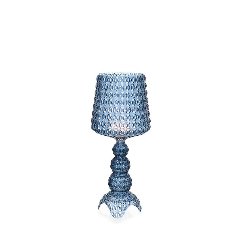 Kartell - Stolná lampa Kabuki Mini - modrá