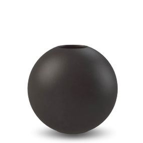 COOEE Design Guľatá váza Ball Black 8 cm