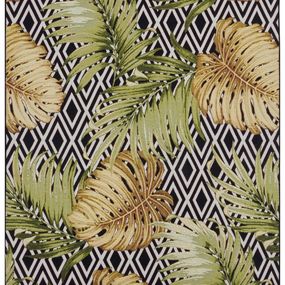 Hanse Home Collection koberce Kusový koberec Flair 105611 Diamonds and Leaves Multicolored – na von aj na doma - 120x180 cm