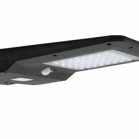 CENTURY solární LED SVÍTIDLO LVT se SENZOREM 15W 4000K 1600Lm 140d 413x232x58mm IP65 na sloup a zeď CEN LVT-159540