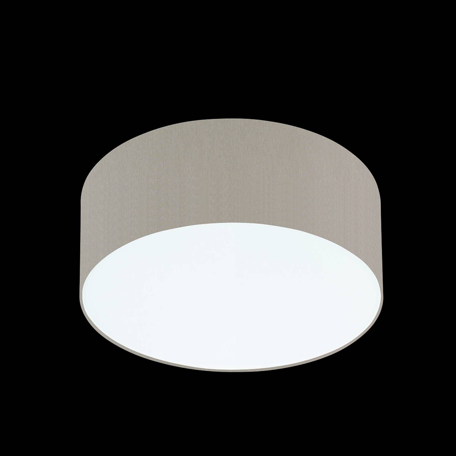 Hufnagel Melanžovo-hnedé stropné svietidlo Mara, 40 cm, Obývacia izba / jedáleň, chinc, E27, 57W, K: 17cm