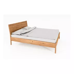 Dvojlôžková posteľ z dubového dreva 140x200 cm Pola - The Beds