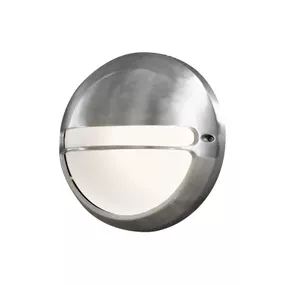 Konstsmide Vonkajšie nástenné svietidlo Torino okrúhly tvar, hliník, plast, E27, 60W