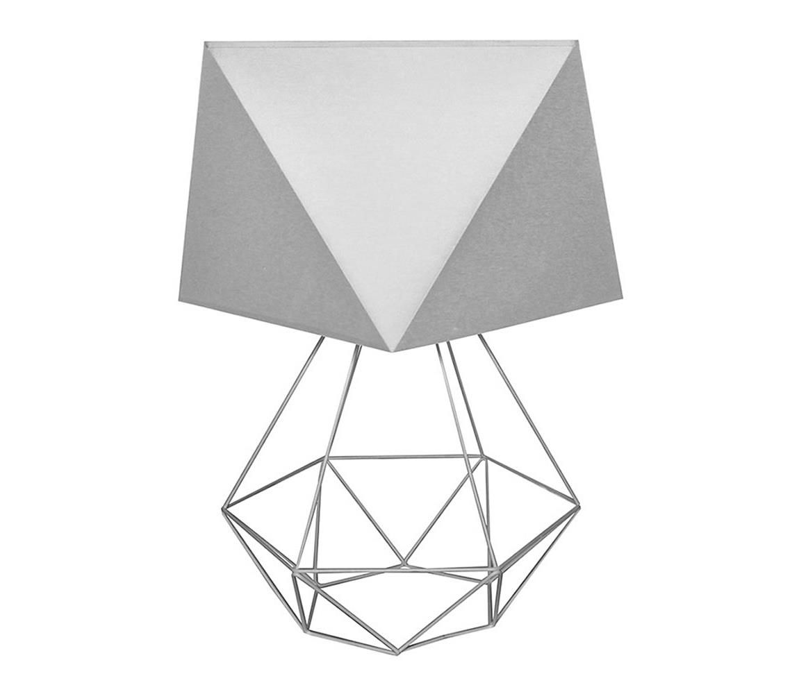 Stolná lampa ADAMANT SMALL 1xE27/60W/230V šedá