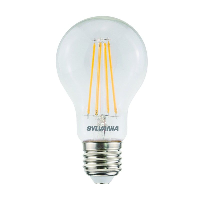 Sylvania 0029327 LED žiarovka filament 1x7W | E27 | 806lm | 2700K- číra