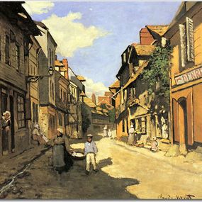 Reprodukcia Monet - Street of the Bavolle Honfleur zs17815